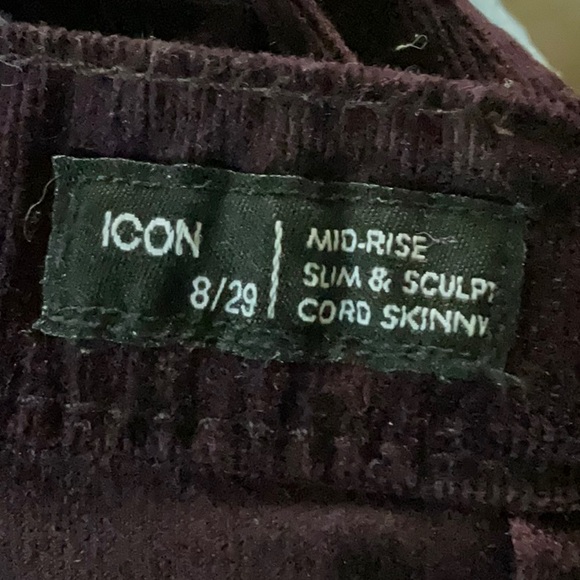 💜❤️ Thin Wale Corduroy Skinny Jeans ❤️💜 - Picture 5 of 5